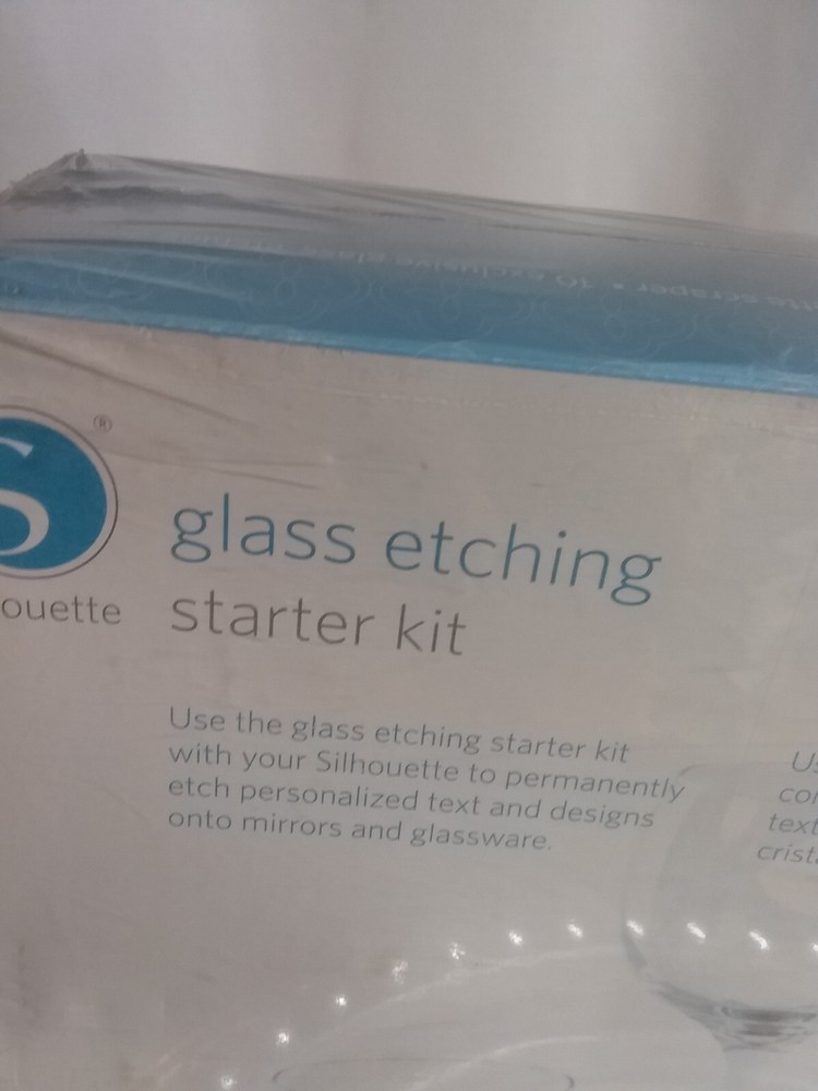 Glass Etching Starter Kit New in Box