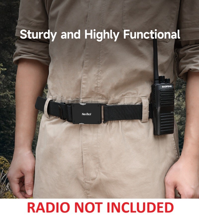 NexTool Multifunctional Belt P50 Essential Integrated Tools Aluminum Polyester