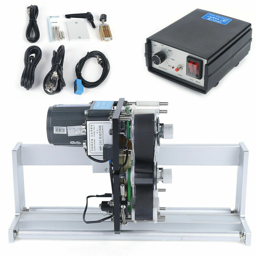 Automatic Electric Hot Stamp Ribbon Code Printer Ribbon Coding Machine HP-241