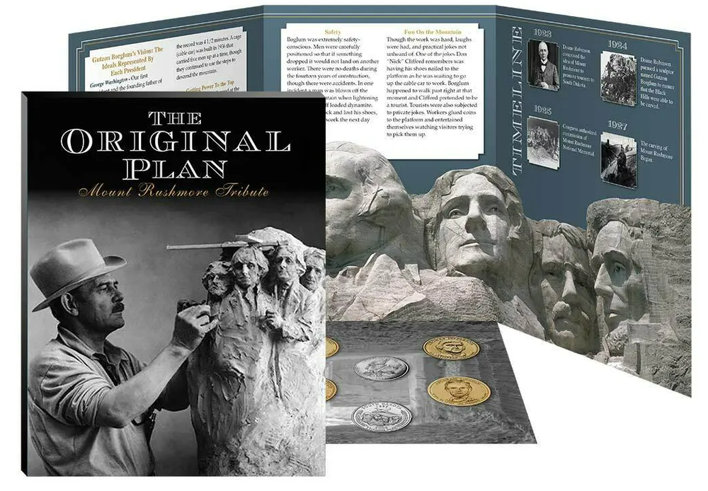 Mount Rushmore Legacy Coin Set