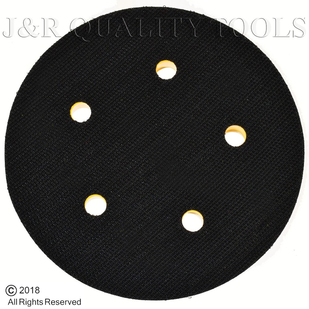 (2) 5" Hook and Loop Face Sanding Pad for Vacuum