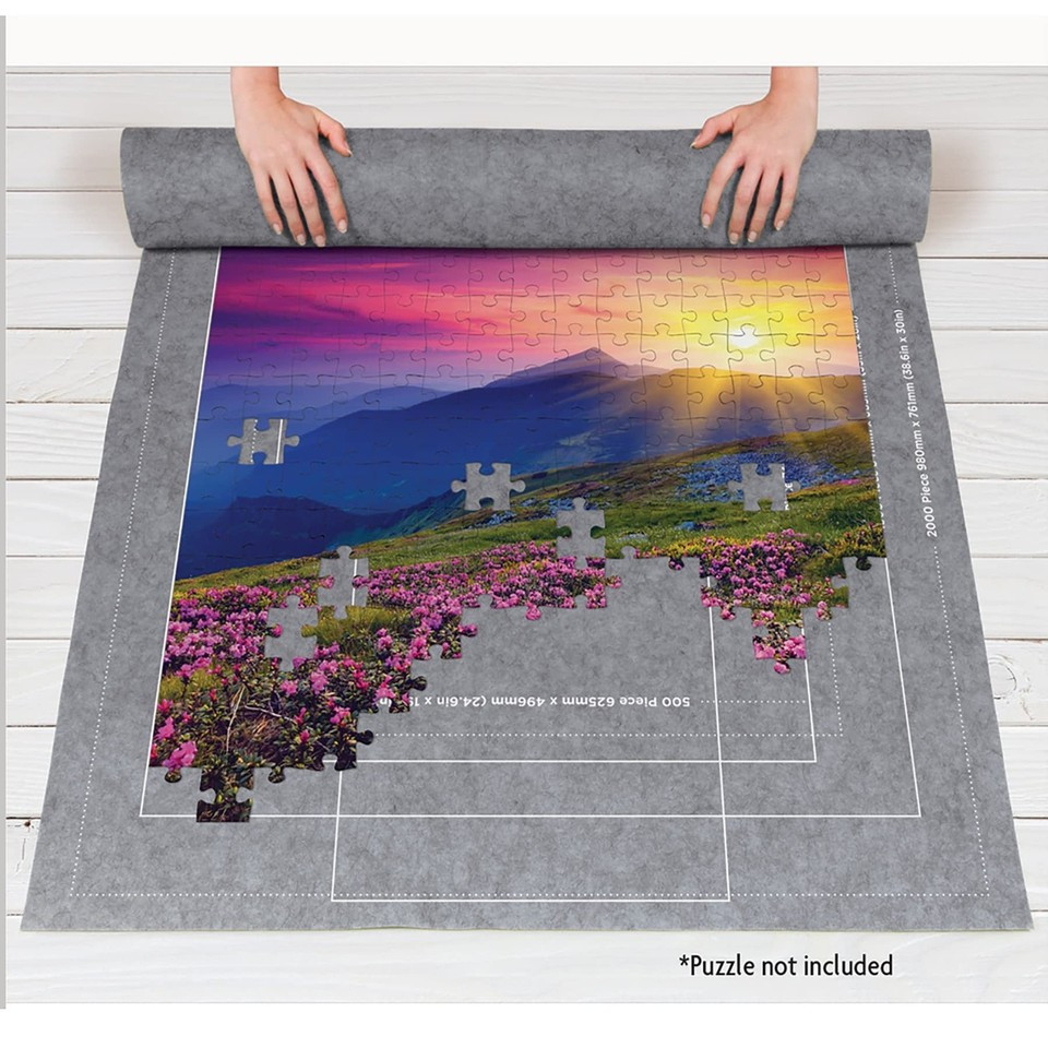 Mindbogglers Felt Mat Jigsaw Roll - Preserve Jigsaw Progress
