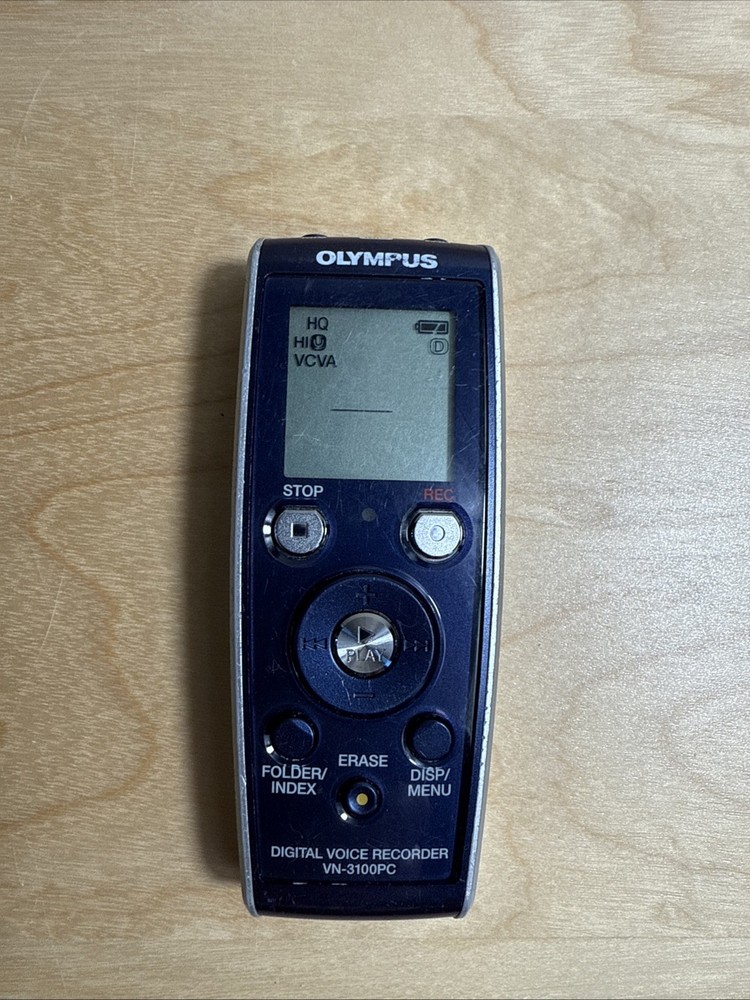 WORKING Olympus Handheld Digital Voice Recorder VN-3100PC