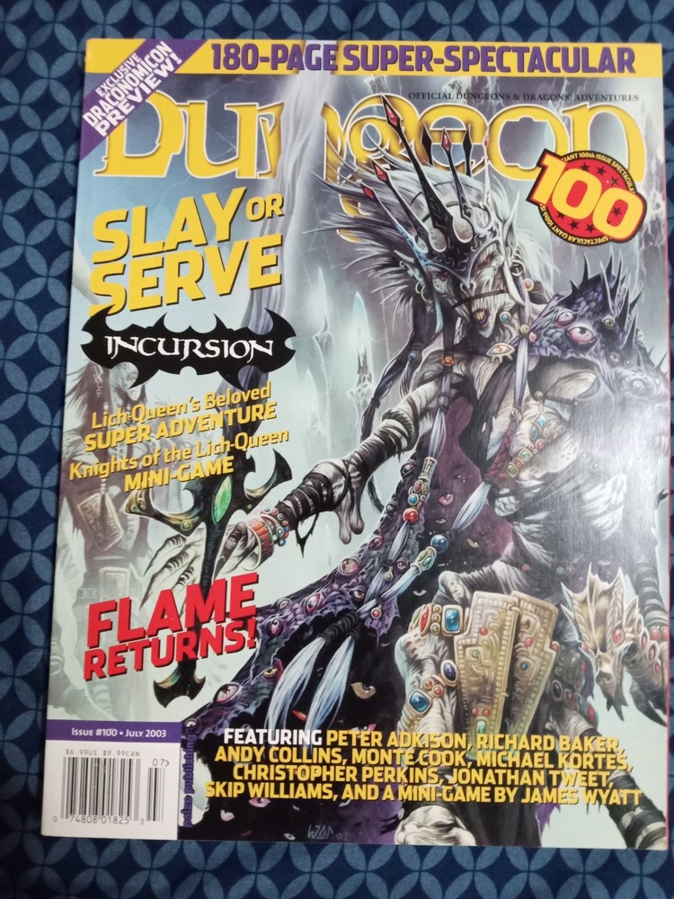 Dungeon Magazine #100