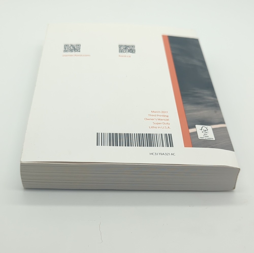 2017 Ford Super Duty Owners Manual