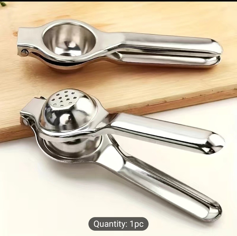 stainless steel lemon squeezer