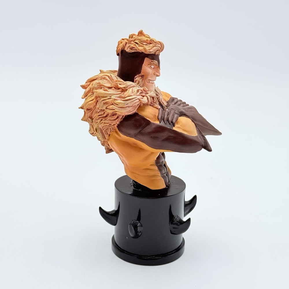 Bowen Designs Marvel Sabertooth Mini Bust Figurine 6” Tall IN BOX