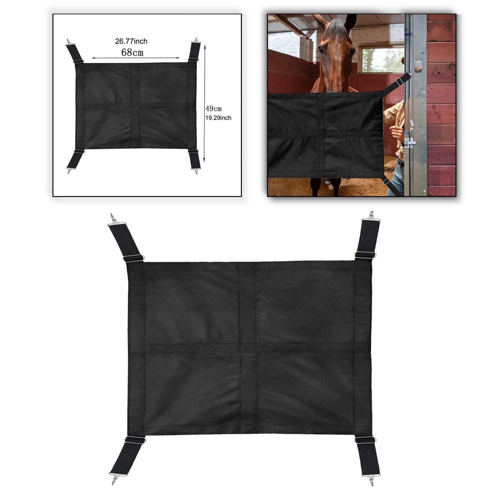 Stall Guard for Horse Adjustable Straps Easy Installment