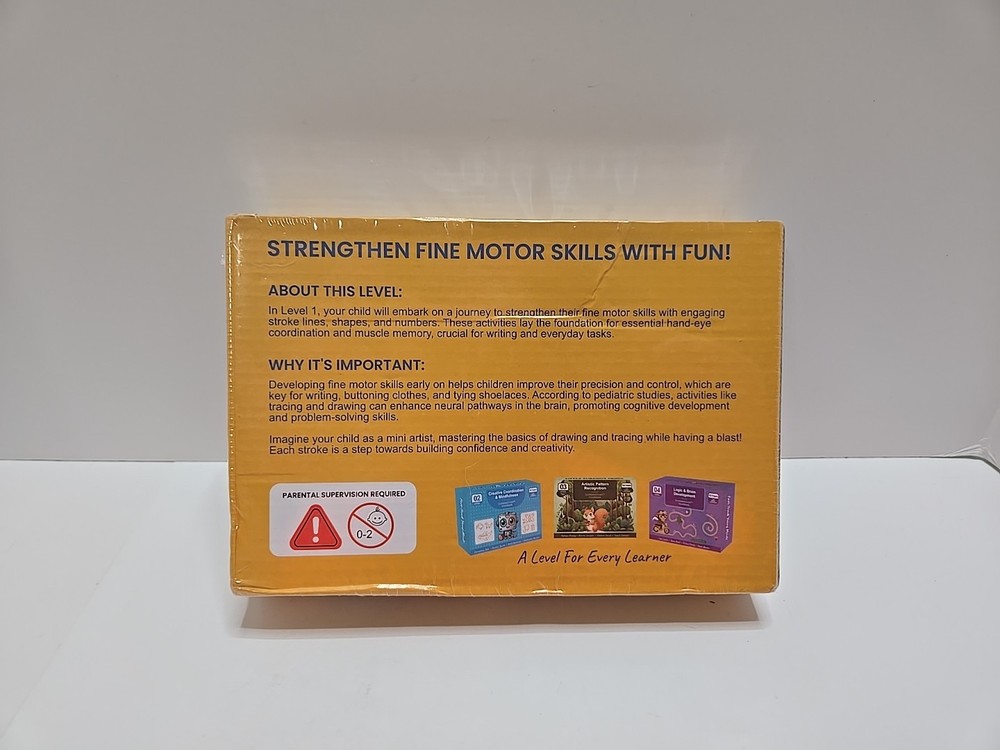 Little Curious Minds ScribbleSmart Workbook Level 1 Motor Skill & Basics Mastery