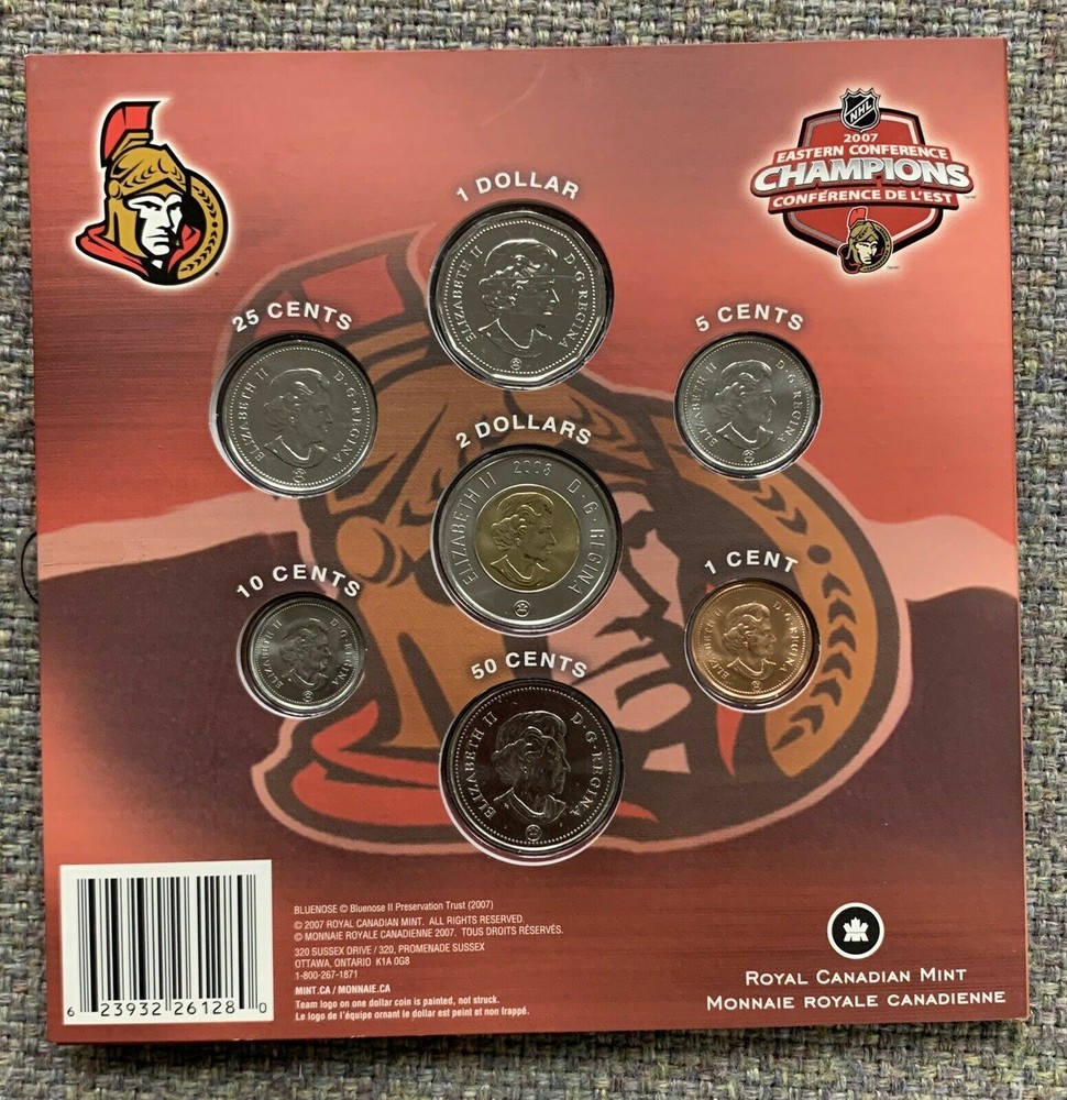 2008 Canada Ottawa Senators Commemorative Coin Set