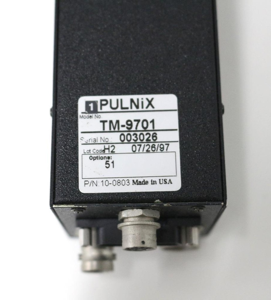 Plunix TM-9701 Progressive Scan Full-Frame Shutter CCD Camera