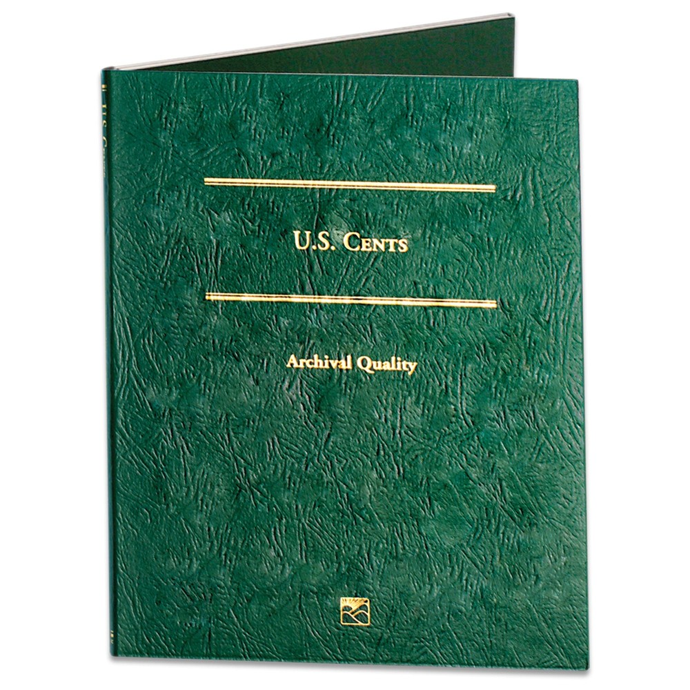Blank Cent Folder Coin Storage