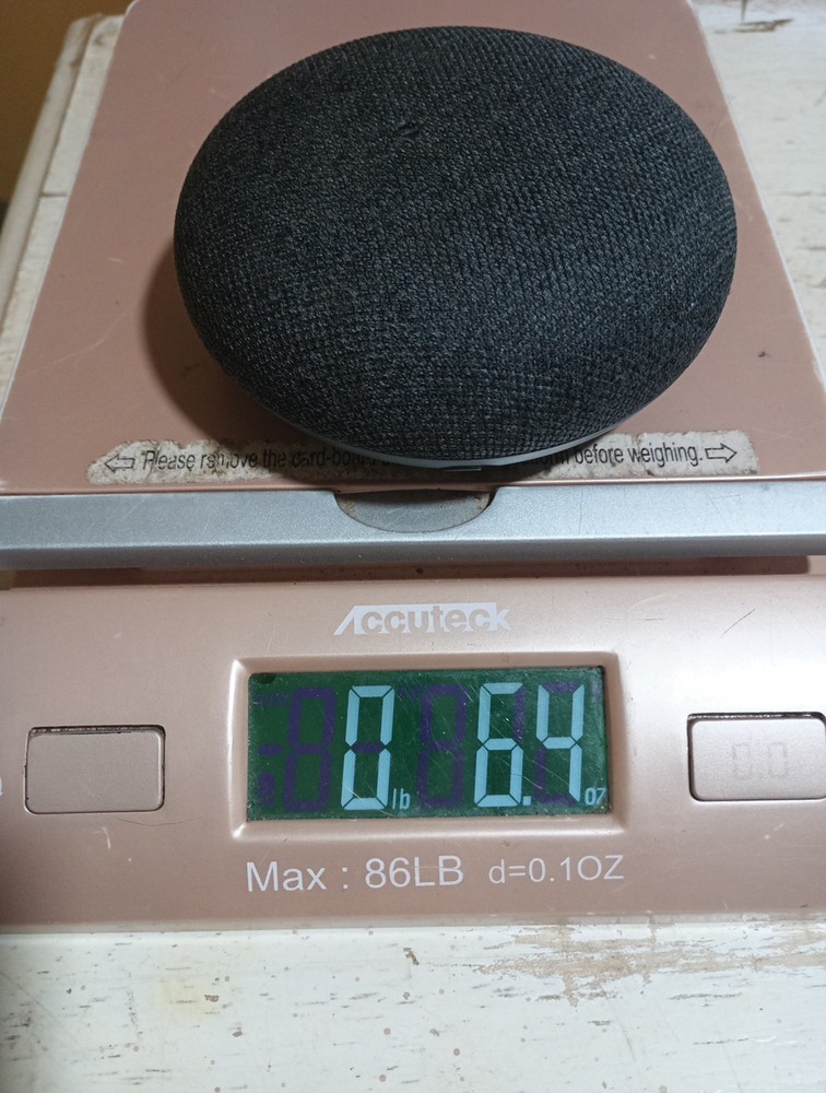 Google H0A Black Home Mini Wireless Bluetooth Google Assistant Smart Speaker