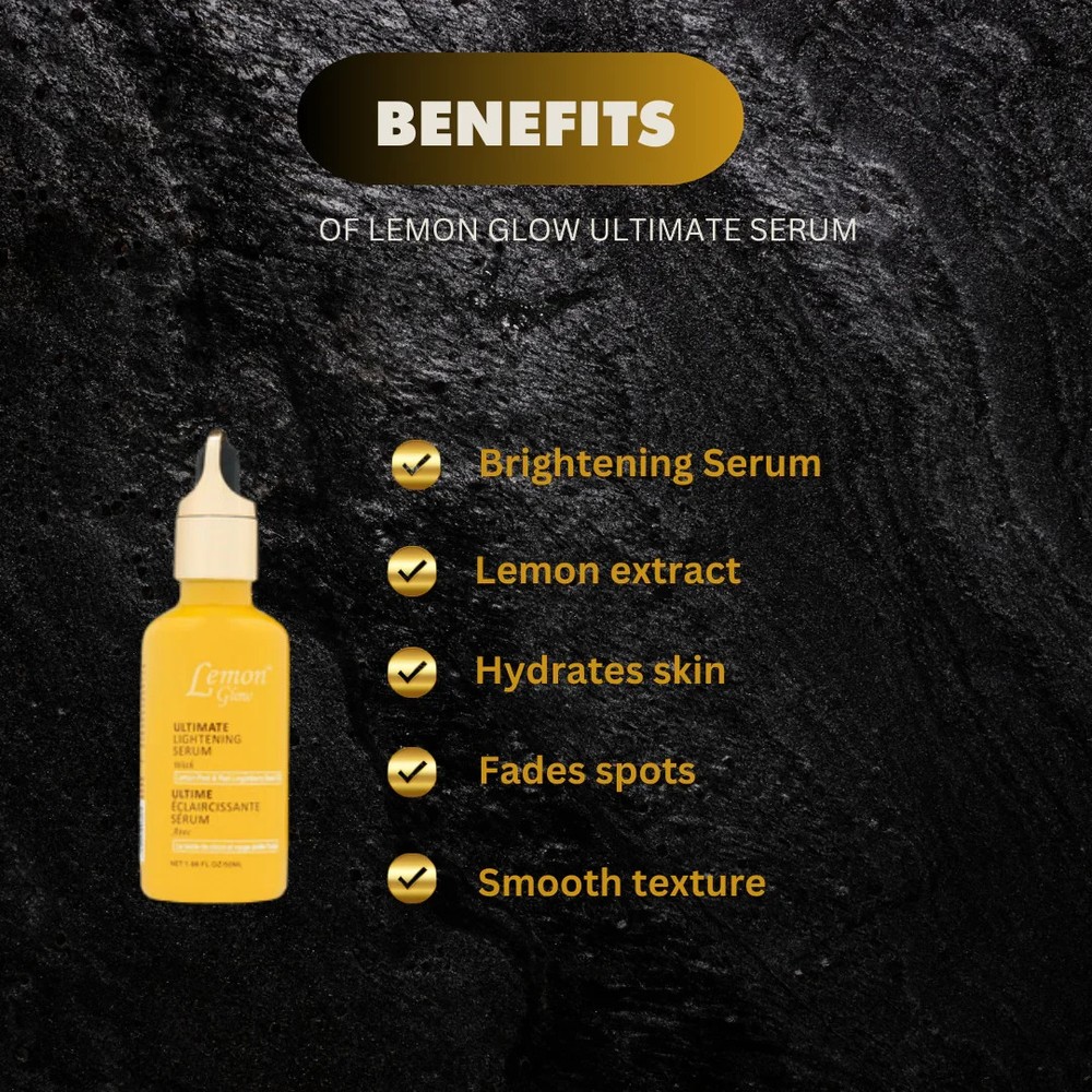Lemon Glow Ultimate Serum 1.66 oz