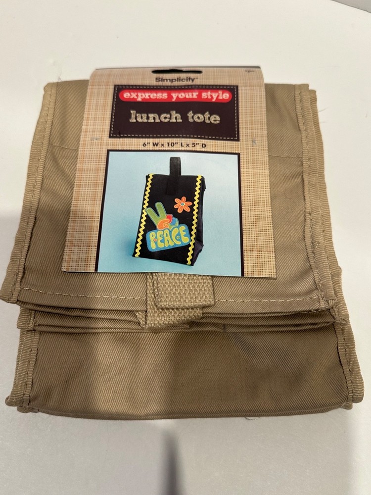 Simplicity Express Your Style Lunch Tote