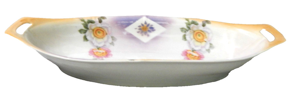 Vintage German Celery Dish l2" Oval