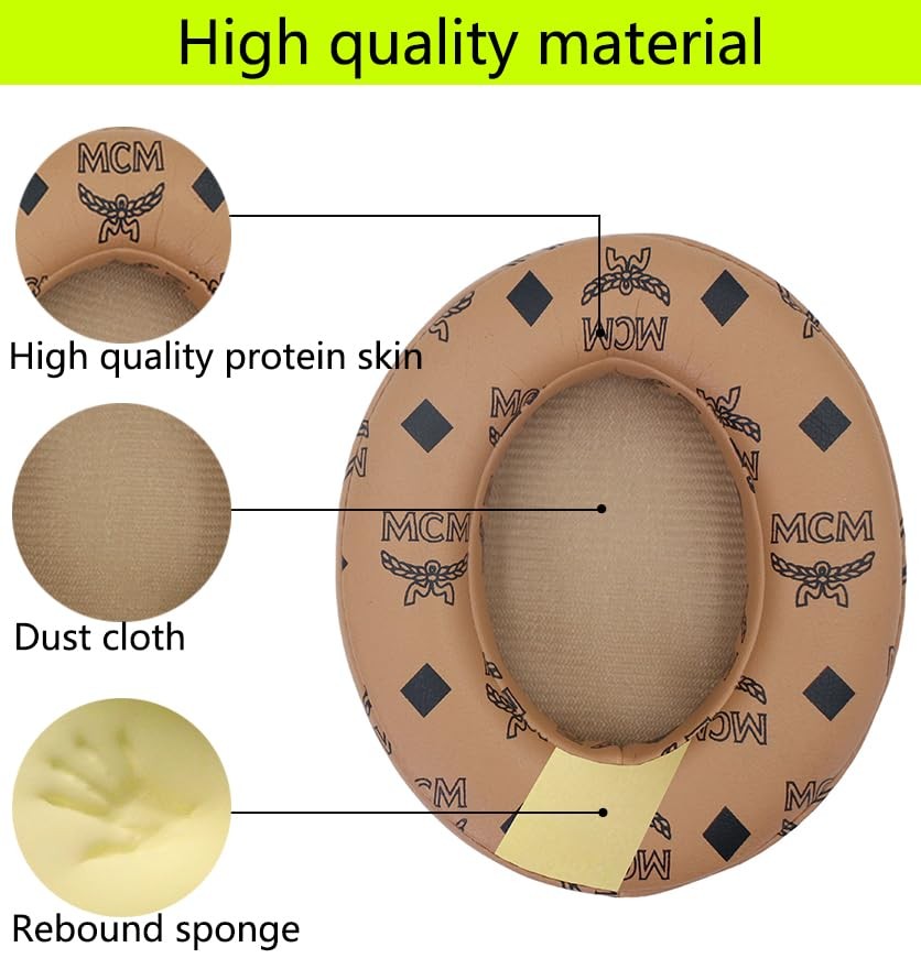 Replacement Ear Pads are Compatible with Beats Studio 2 / Brown Flower