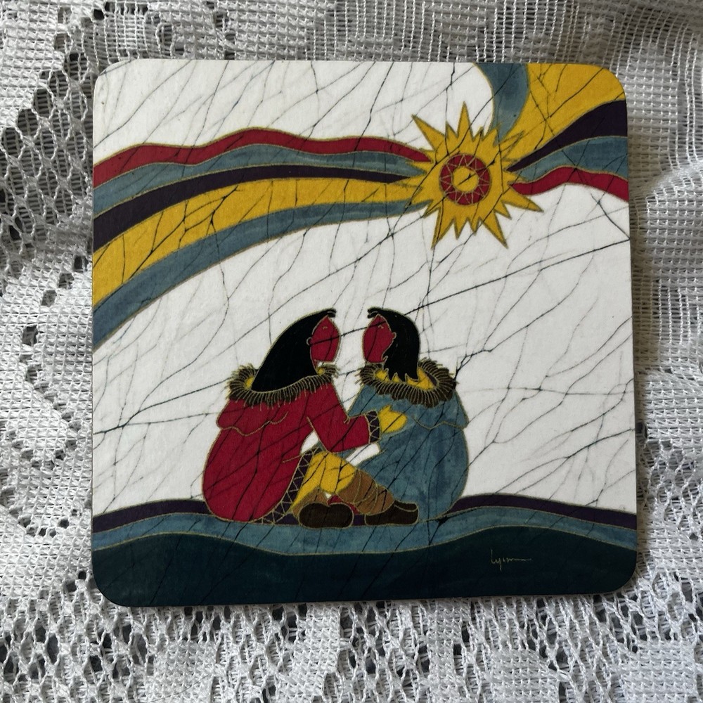 Native Art Coaster Set