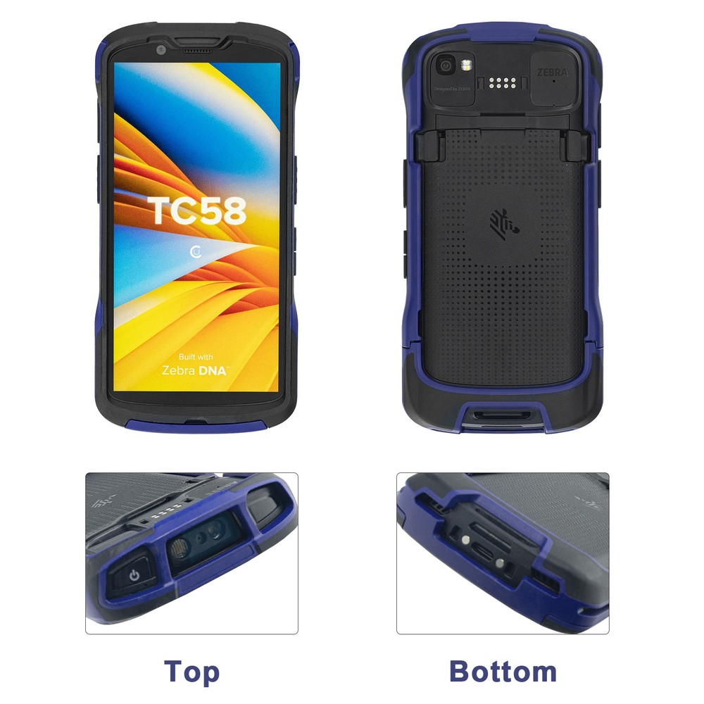US Ship New Protective Cover Rugged Boot for Zebra TC53 TC58 Barcode Scanner