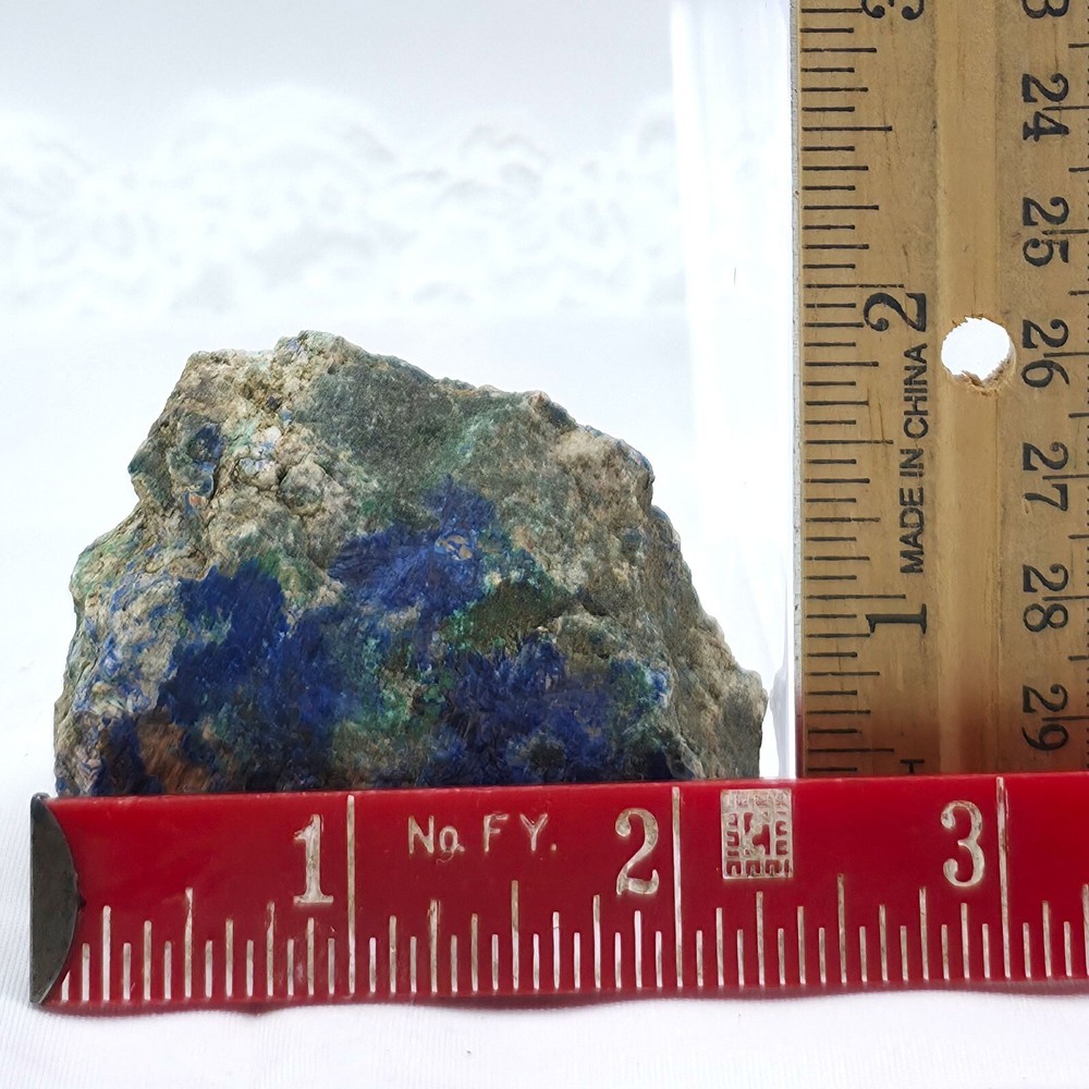 Azurite and Malachite Specimen Rough 106.6 grams
