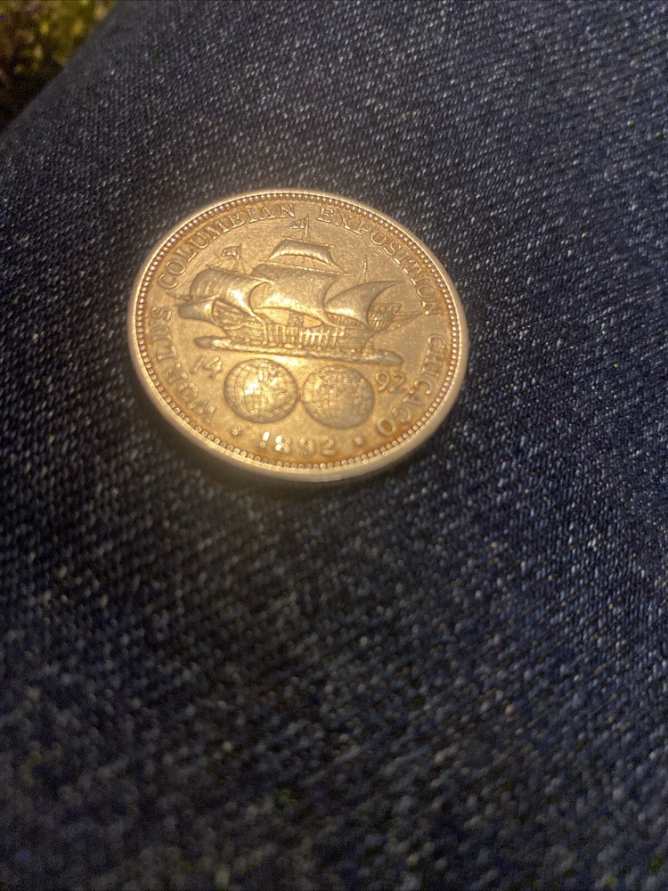 1892 50C Columbian Silver Commemorative