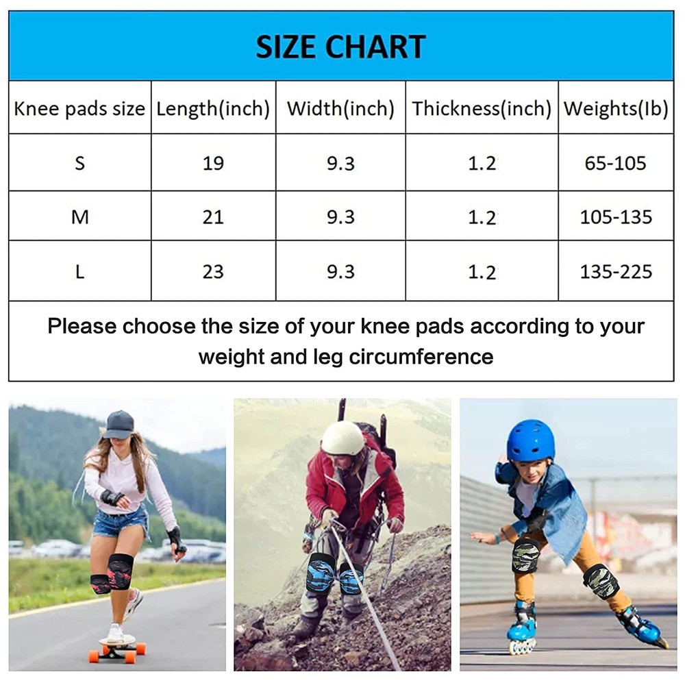 Professional Foam Knee Pads Protector for Work Flooring Gardening Construction