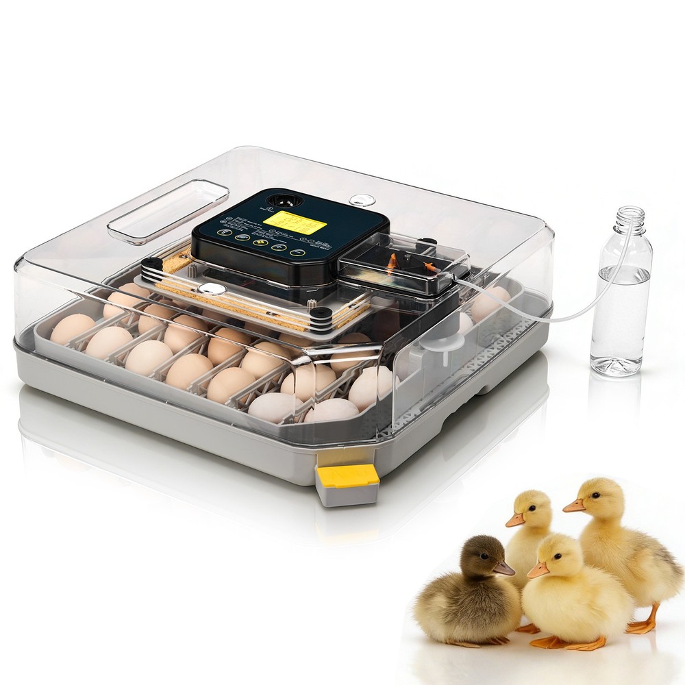48 Egg Incubator with Automatic Egg Turning Egg Hatching Temp & Humidity Control