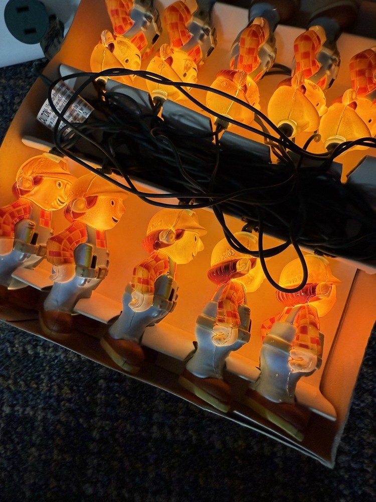 Vintage Bob The Builder Holiday Lights