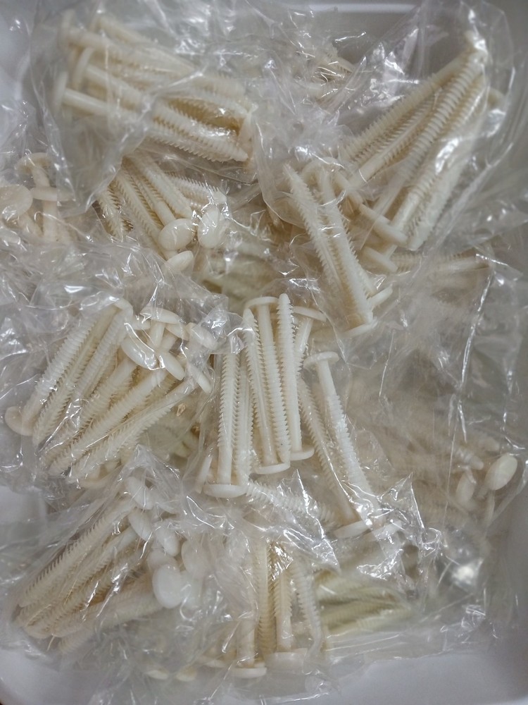 12 Pack Shutter Fasteners Unbranded White