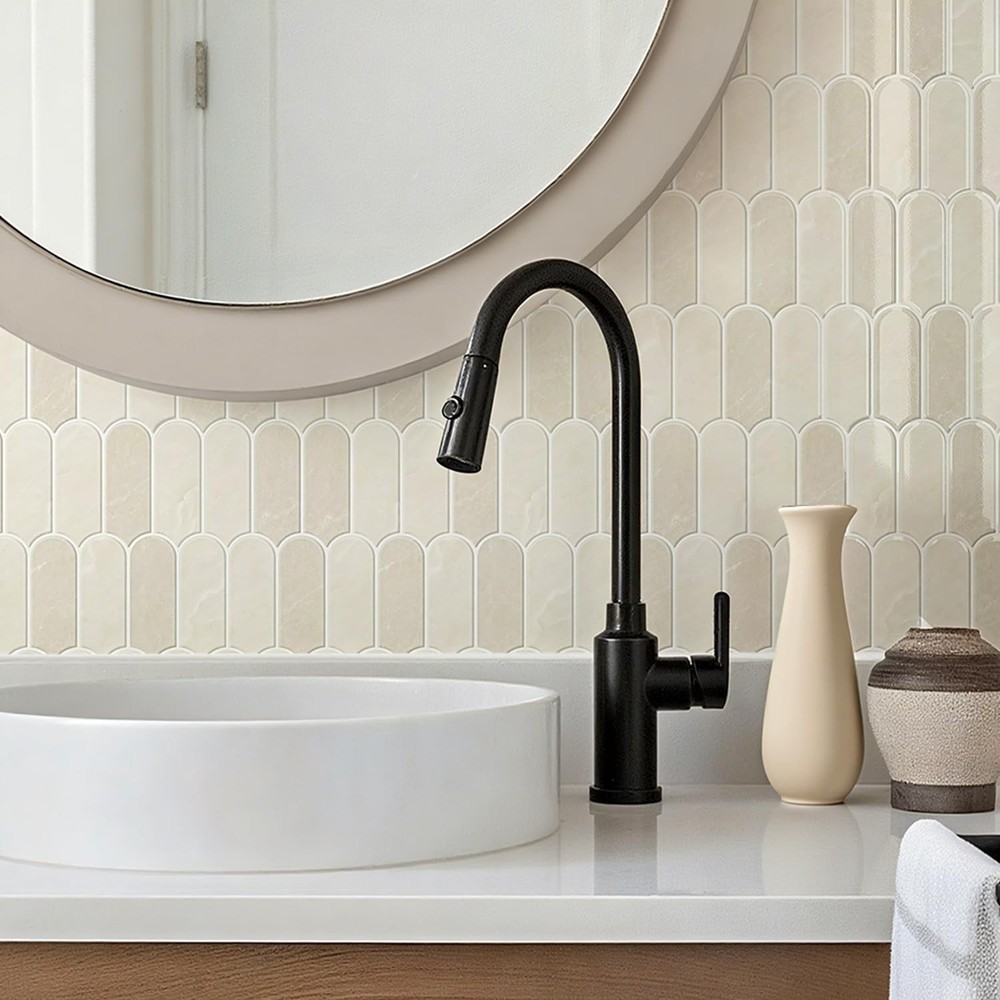 Peel and Stick Backsplash for Kitchen, 10-Sheet Backsplash for Kitchen Wall 3...