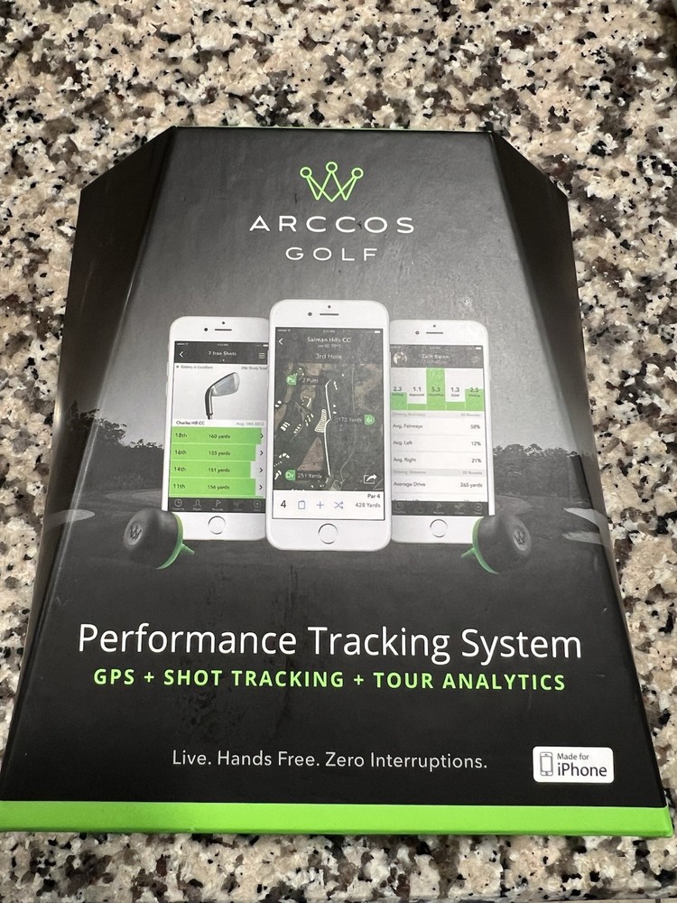 Arccos Golf 360 Performance Tracking System GPS Tracker