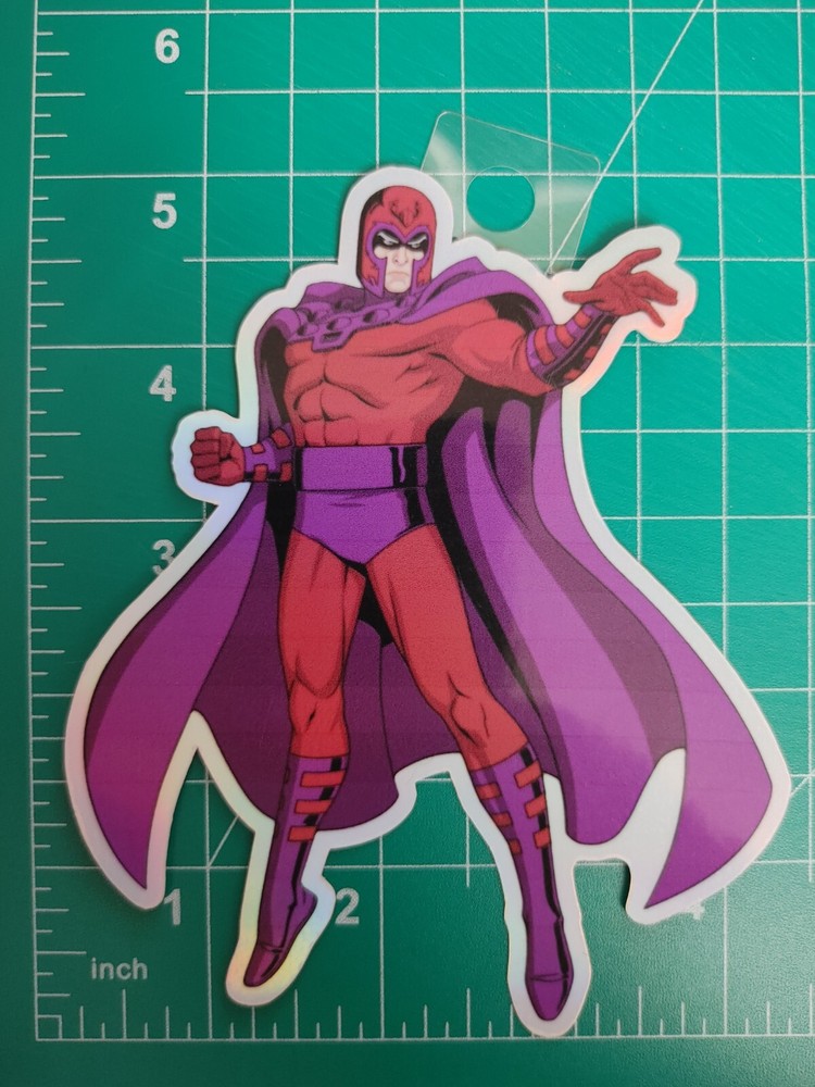 Magneto X Men 97 Foil Sticker