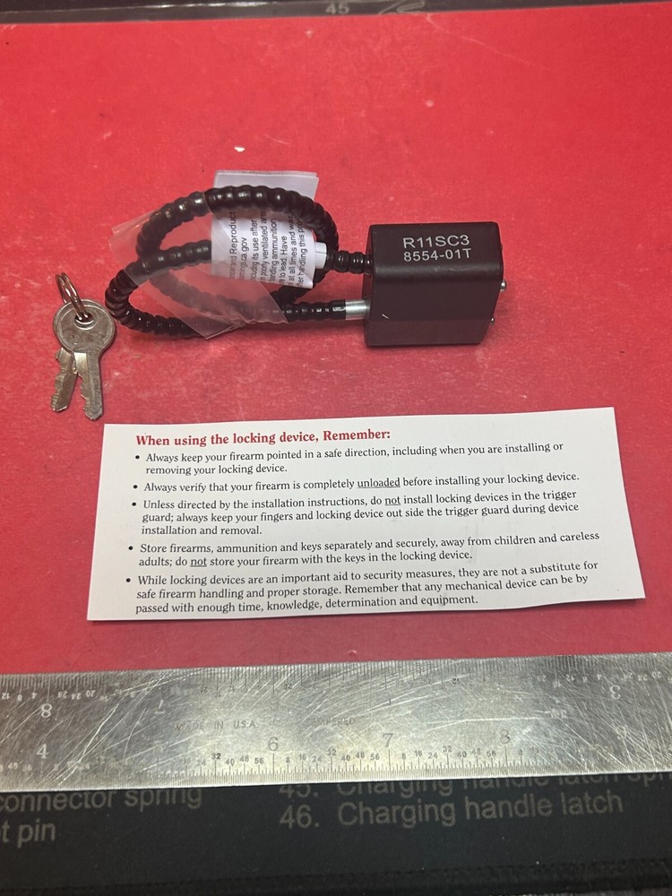Ruger Cable safety Lock #R11SC3 (NEW)
