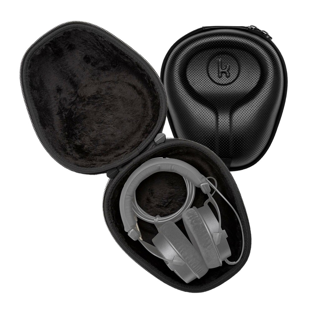 Knox Gear Large Headphone Case with EVA Hard Shell