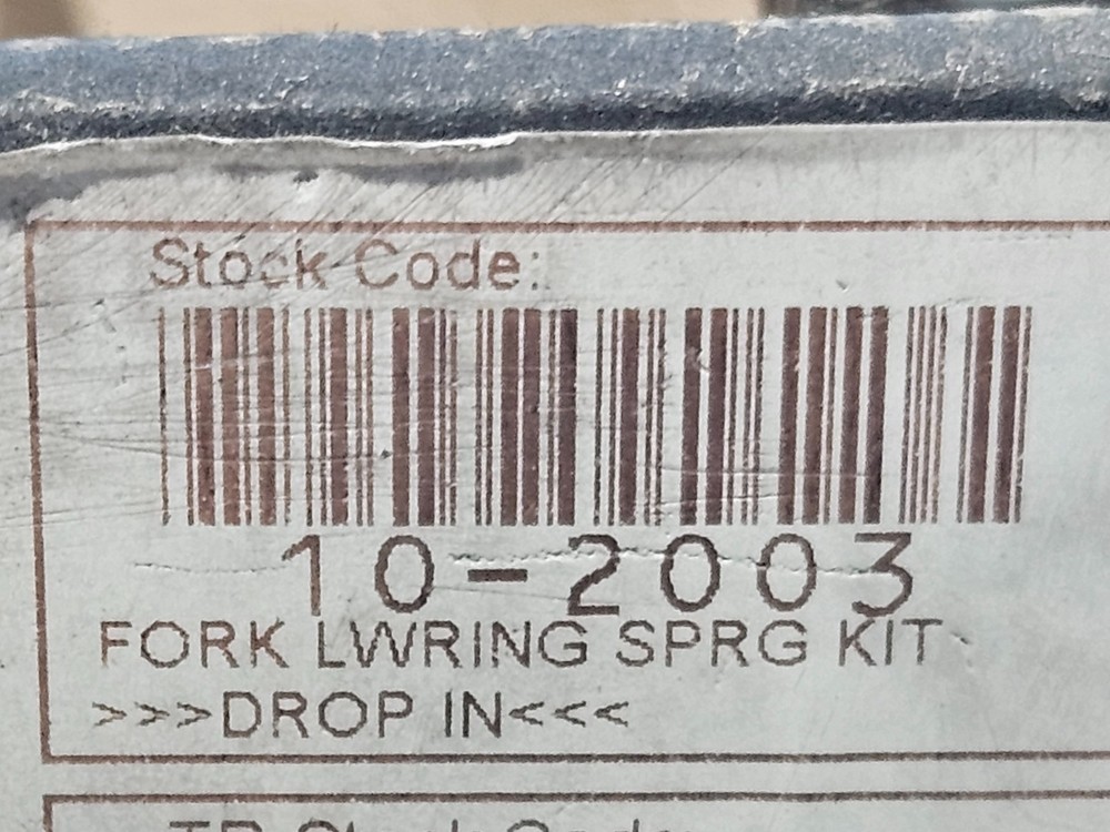 PROGRESSIVE SUSPENSION 10-2003 Drop-In Front Fork 2" Lowering System