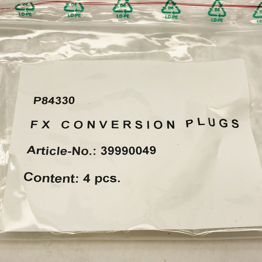 KIT (4pcs) EDGE TO EDGE FX CONVERSION PLUGS P84330