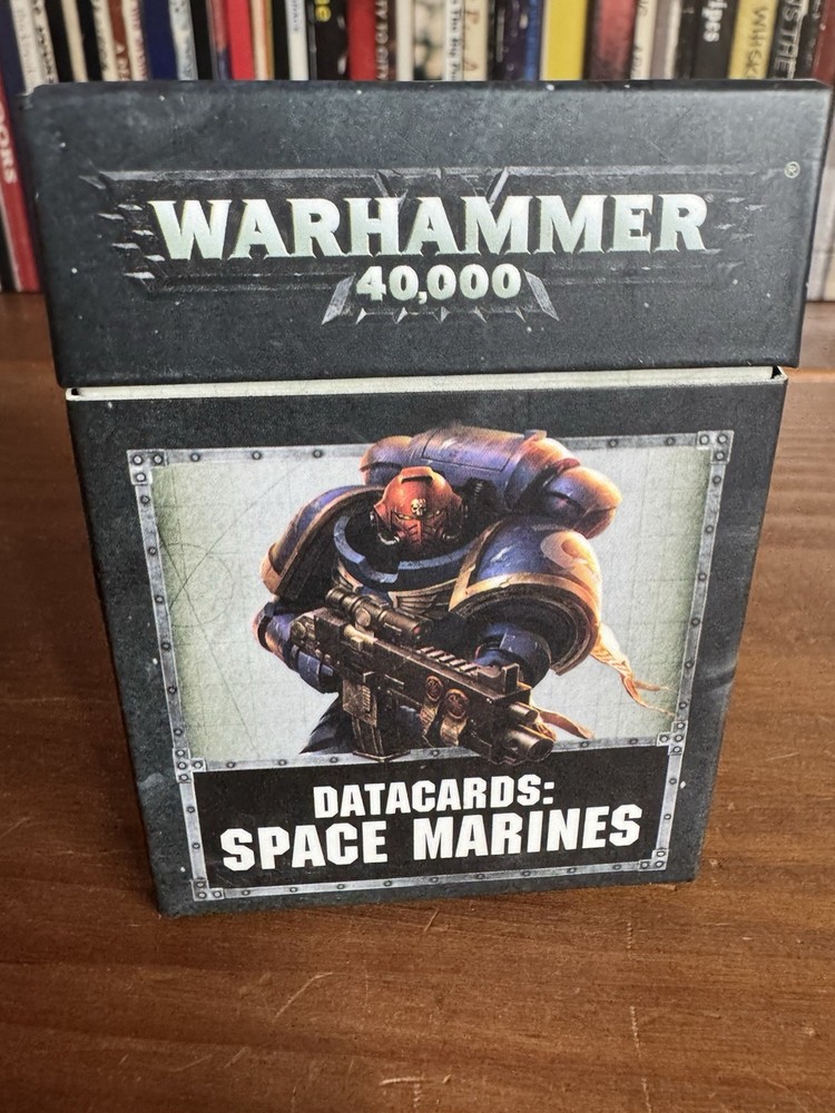 Warhammer 40K Space Marines Datacards Complete Set 8th Ed GW 2017