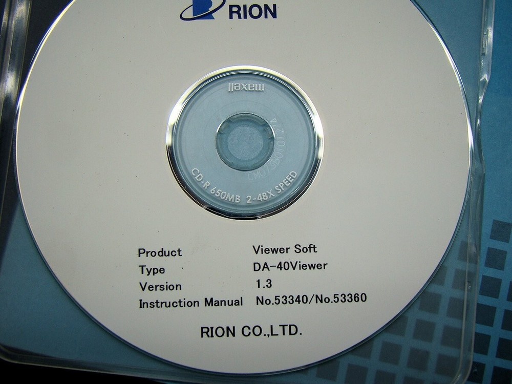 RION DA-40 8ch Data Recorder - Fully Functional, Excellent Condition DA40