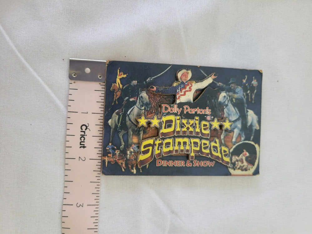 Dolly Parton's Dixie Stampede Dinner & Show Attraction Refrigerator 3D Magnet