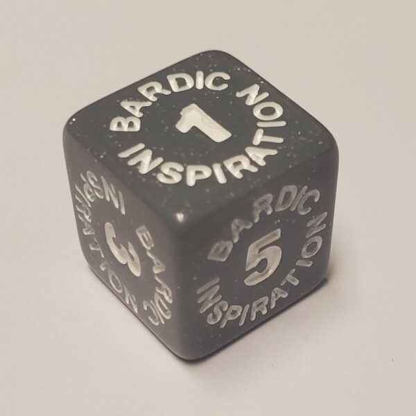 Bardic Inspiration d6 & d8 Dice Bundle Compatible with Dungeons and Dragons