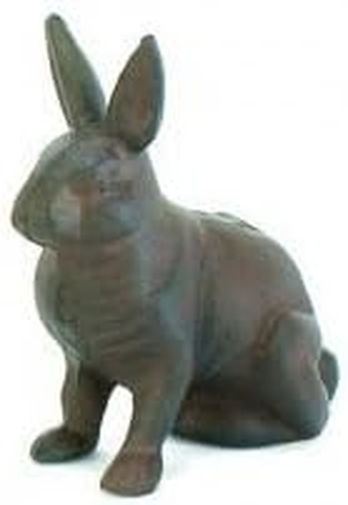 Cast Iron Rabbit Bunny Standing
