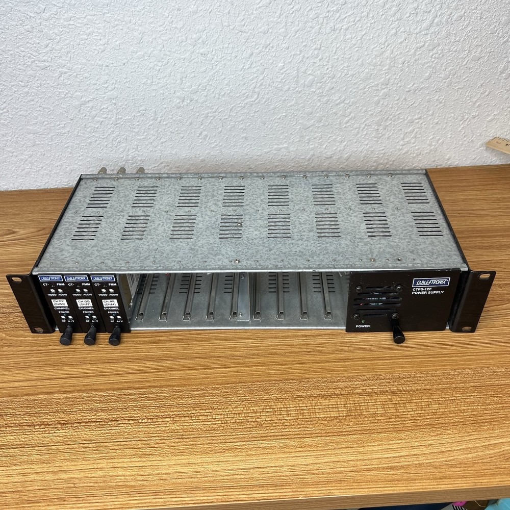 Cable Tronix CTRC-12 Rackmount with CT-Modulators
