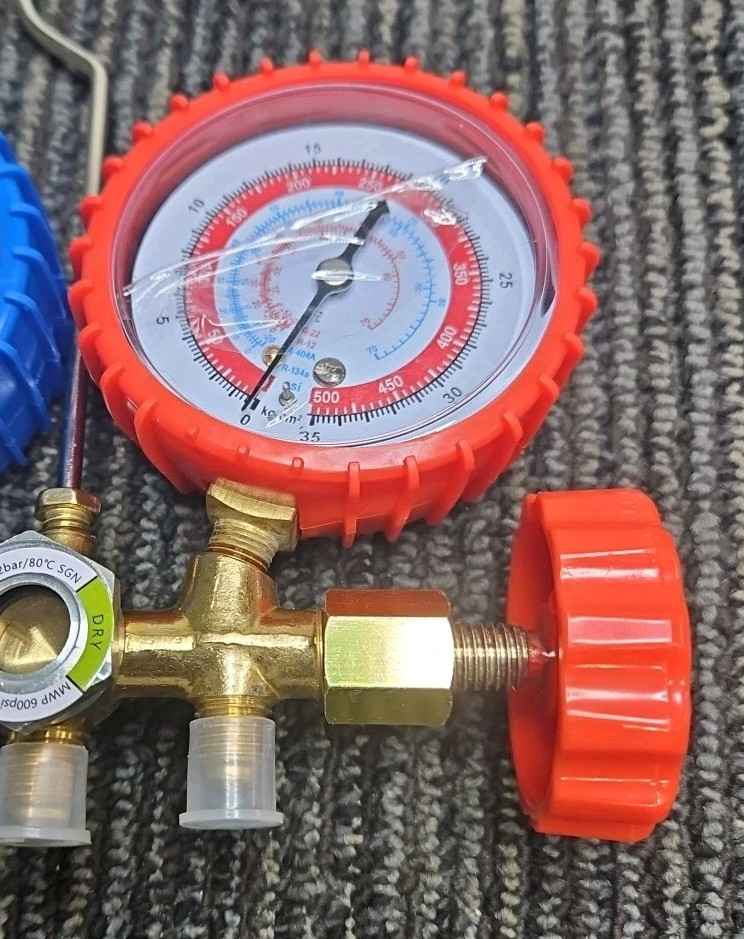 1 Appearance Structure Manifold Guage Set with Hard Case