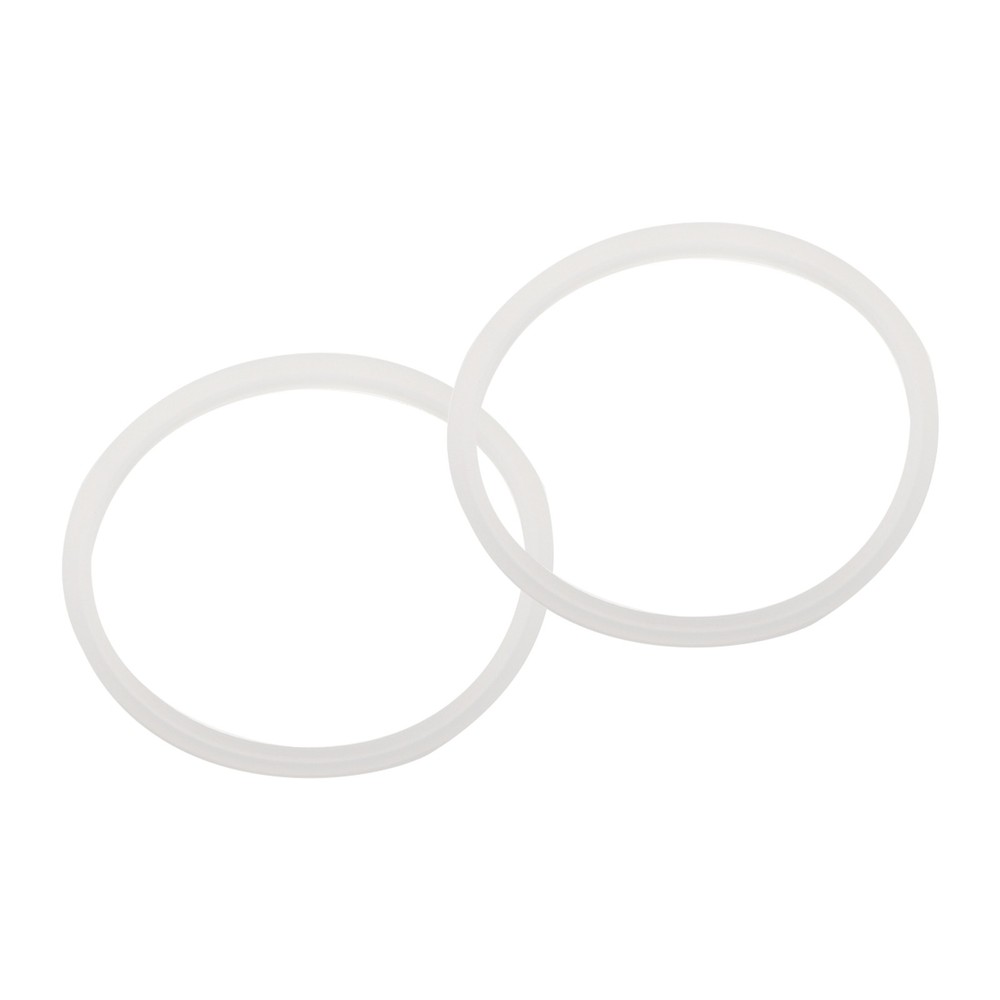 2pcs 40oz Replacement Silicone Lid Seals Ring 3" O-shaped White