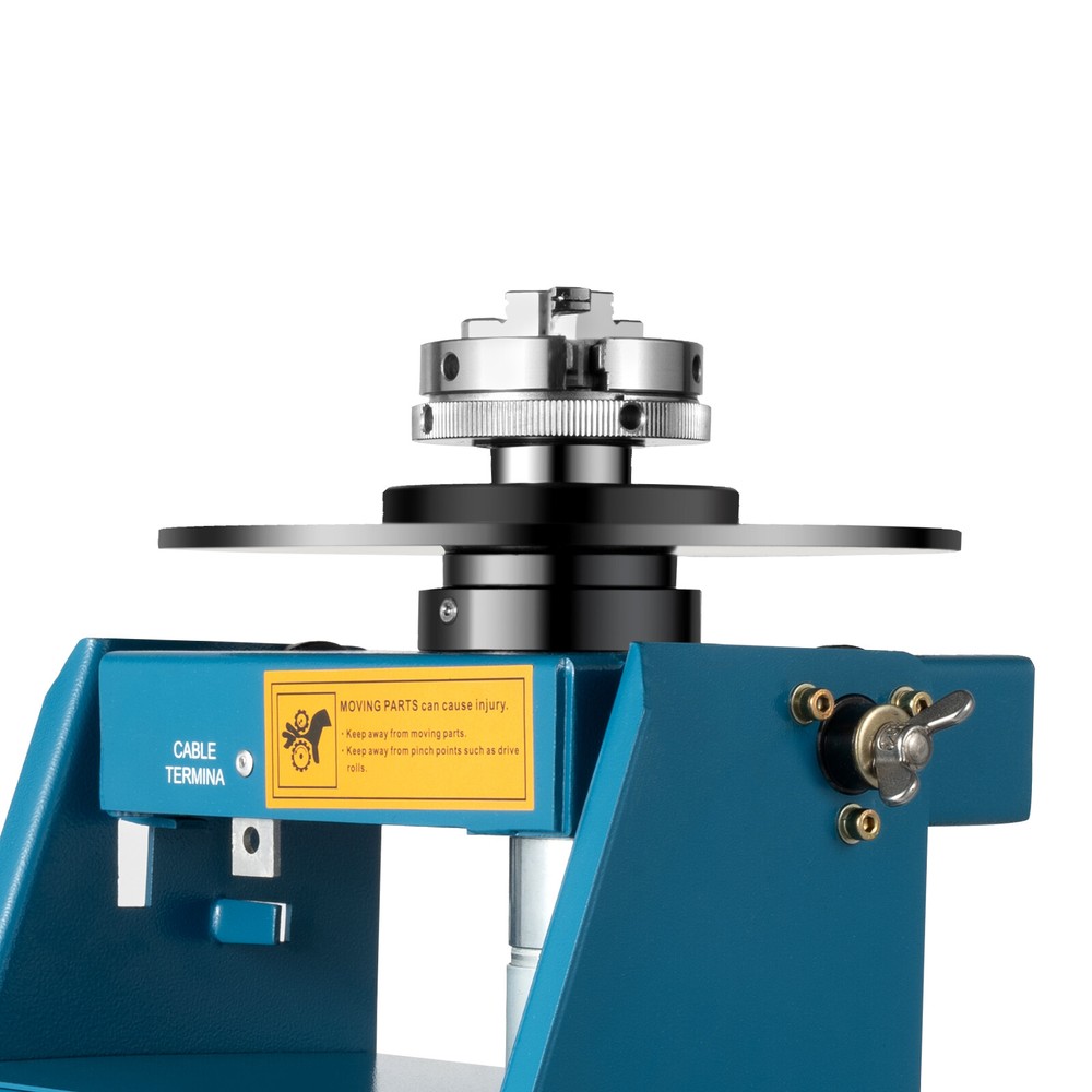 Rotary Welding Positioner Table with Adjustable Speed and Tilting Angle