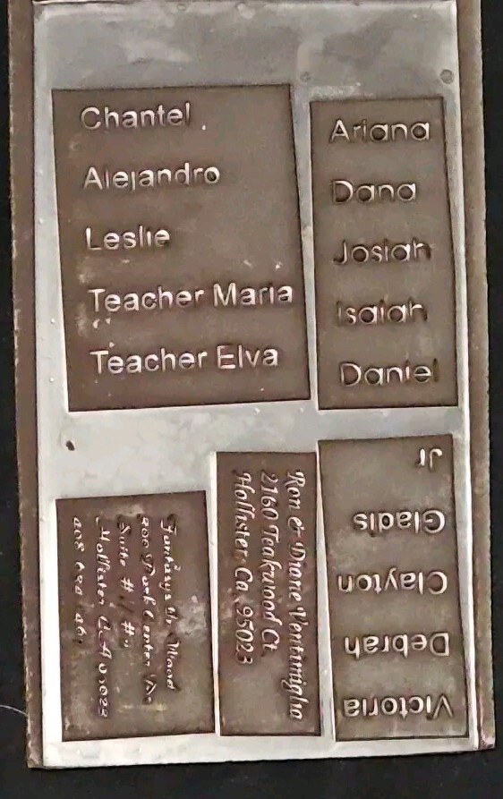 Chocolate Mold Print GJ