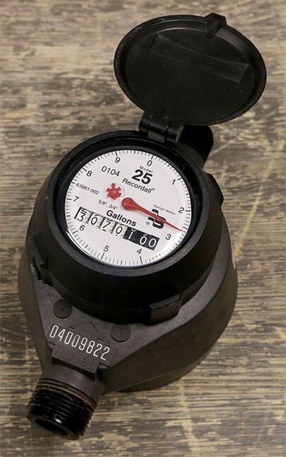 Badger Meter Model 2510 RTR Recordall Transmitter Register Flowmeter