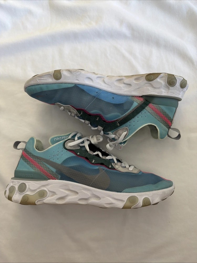 Nike React Element 87 Royal Tint 2019 Performance Runner Size 9.5 Used No Box