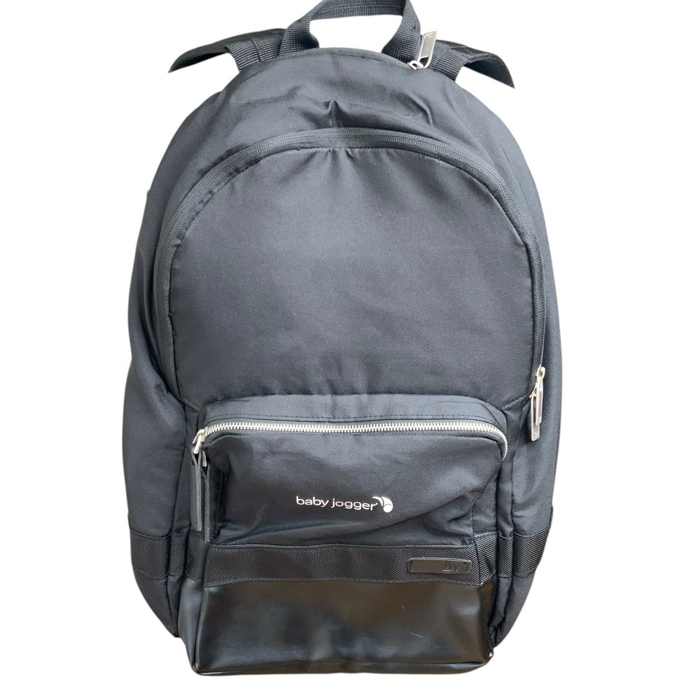 Baby Jogger Black Backpack Travel Multi-pocket Organizer Stroller
