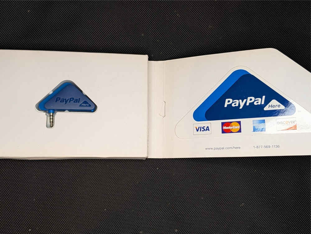 PayPal Mobile Card Reader Swiper PayPal Here Audio Jack With Box IPhone Android